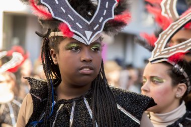 Renkli karnaval (Carnaval) geçit