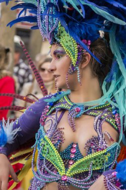 Renkli karnaval (Carnaval) geçit