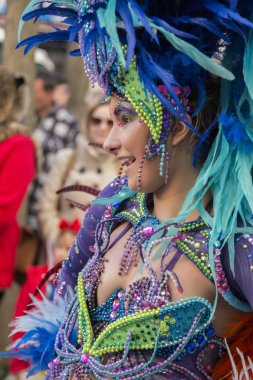 Renkli karnaval (Carnaval) geçit