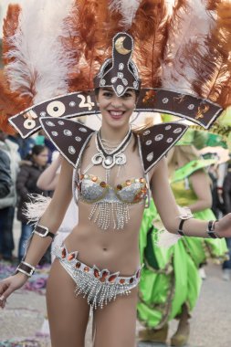 Renkli karnaval (Carnaval) geçit