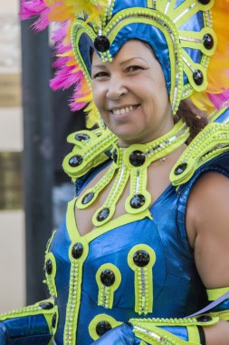 Renkli karnaval (Carnaval) geçit