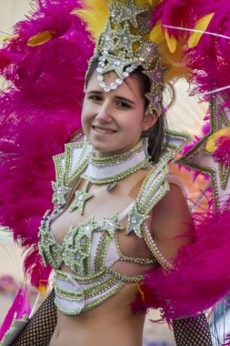 Renkli karnaval (Carnaval) geçit