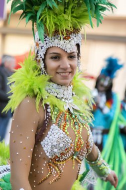 Renkli karnaval (Carnaval) geçit