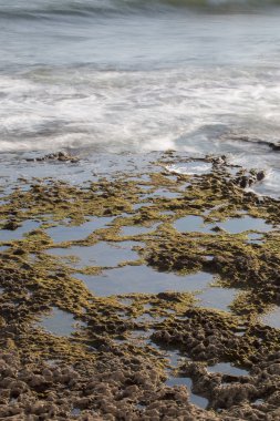 Albufeira yakınındaki Sao Lourenco kıyı şeridi