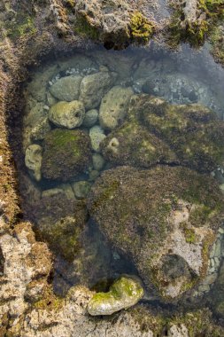 Albufeira yakınındaki Sao Lourenco kıyı şeridi