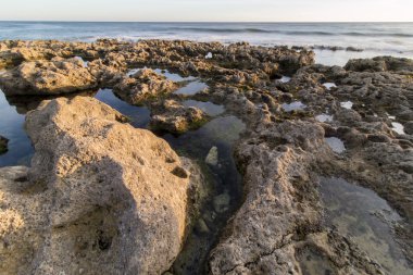 Albufeira yakınındaki Sao Lourenco kıyı şeridi