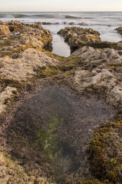 Sao Lourenco coastline near Albufeira — Stock Photo, Image