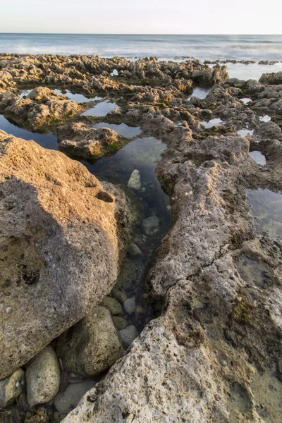 Sao Lourenco tengerpart közelében Albufeira — Stock Fotó