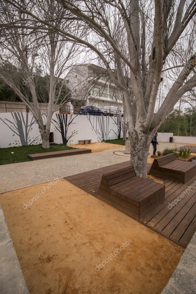 Small urban park — Stock Photo © membio #74108717