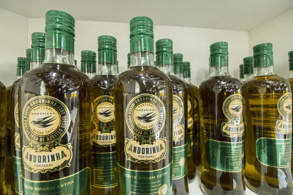 Botella de aceite de oliva Andorinha —  Fotos de Stock