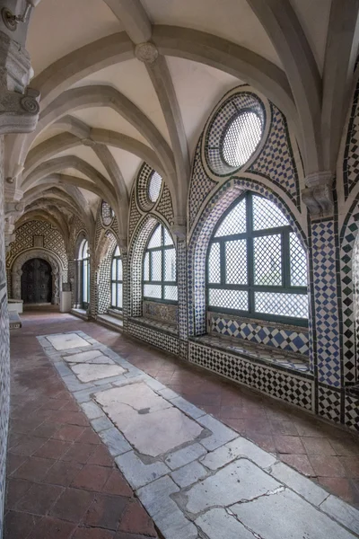 Beautiful details inside the regional museum of Beja — Stock Photo, Image