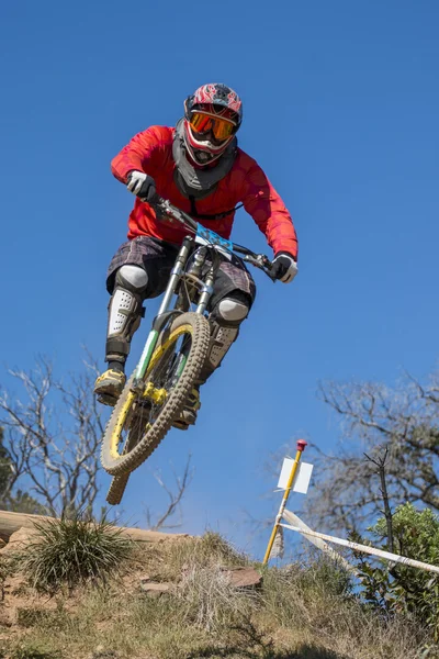 Downhill konkurrens — Stockfoto