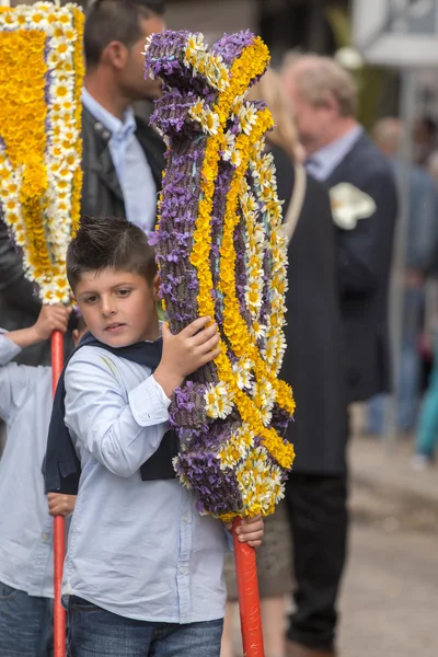 Traditionelle religiöse Prozession der Fackeln — Stockfoto