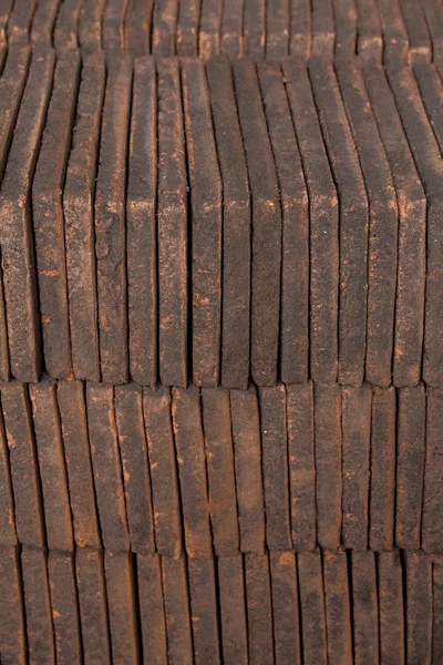 Traditionella lera tegel produktion — Stockfoto