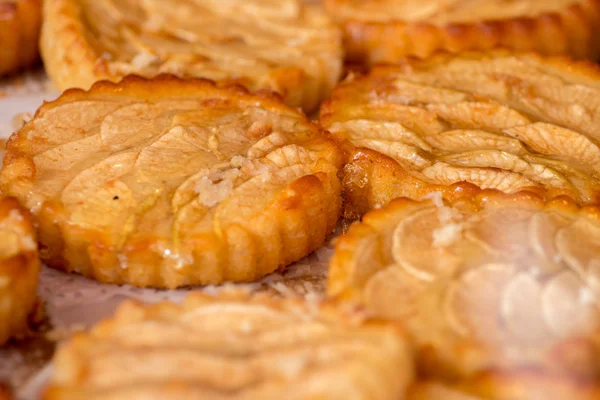 Tarte aux pommes douce conventuelle portugaise — Photo