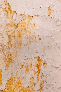  doku soyulması boya ile eski bir çimento duvar
