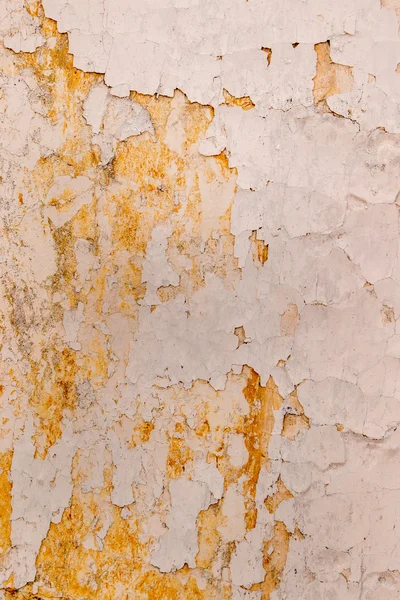 Textura de una vieja pared de cemento con pintura pelada — Foto de Stock