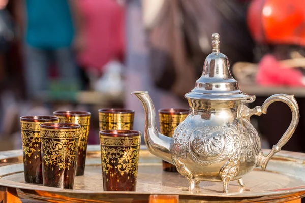 Традиционный чай сахарави — стоковое фото