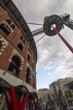 Görünüm Arena yanındaki plaza de Espana