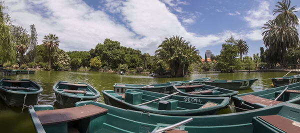 Piękny Park Cytadela (Parc de la Ciutadella) — Zdjęcie stockowe