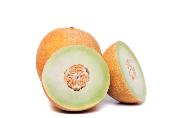 Melon mielleux isolé — Photo