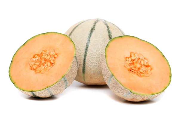 Rock melon isolerade — Stockfoto