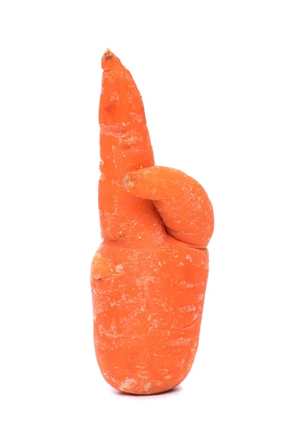 Dziwnie kształcie marchewki — Zdjęcie stockowe