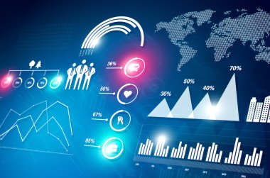 Financial Statistics clipart