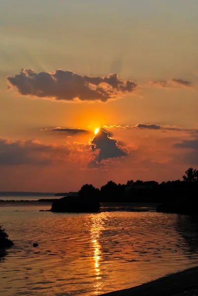 Pôr do sol — Fotografia de Stock