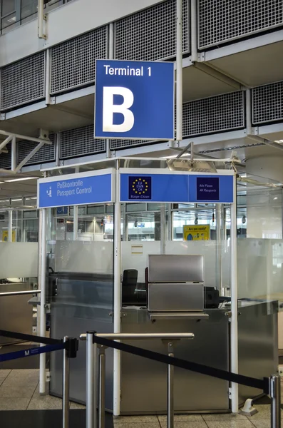 International airport in Munich, Germany — Stock Photo, Image