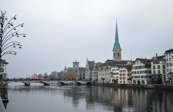 Paisaje urbano de Zurich — Foto de Stock