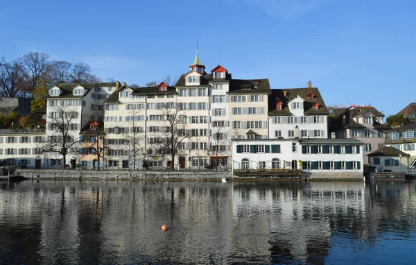 Zurich nábřeží — Stock fotografie