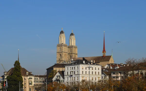 Catedral de Grossmunster — Foto de Stock