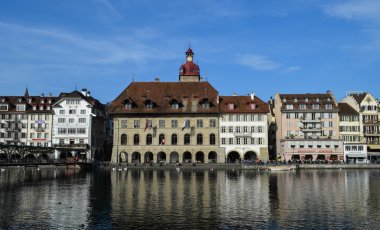 Şehir merkezinde Lucerne