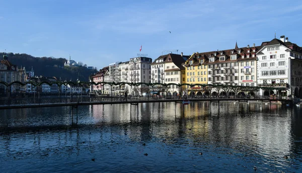 Şehir merkezinde Lucerne — Stok fotoğraf