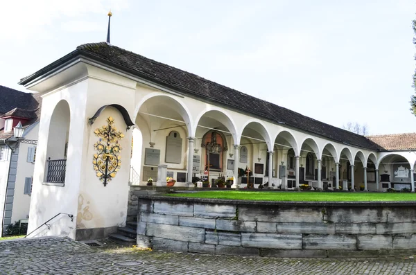 Friedhof bei der Hofkirche — Stockfoto