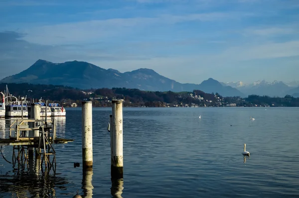 Lucerne lake — Stock Photo, Image