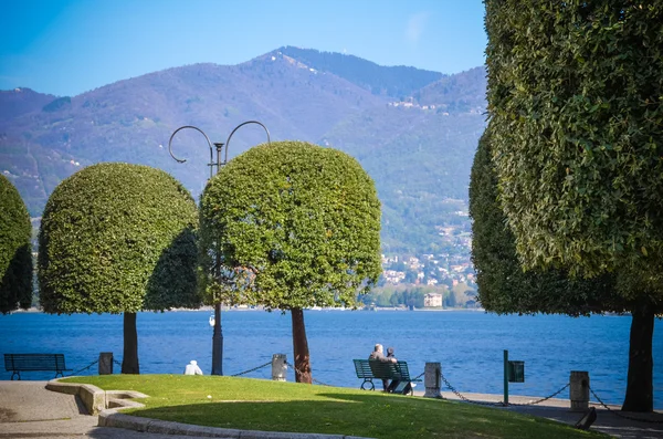 stock image Como town