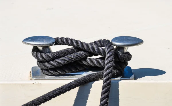 Lodní lana — Stock fotografie