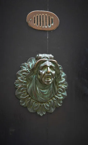 Dekorace na dveře Benátky — Stock fotografie