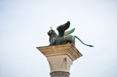 sütun üzerinde kare san marco