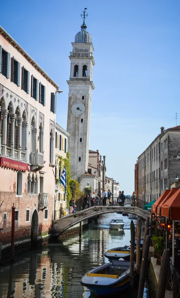 Grand canal Rechtenvrije Stockfoto's