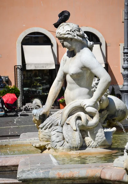 Fontana Navona a Roma — Foto Stock