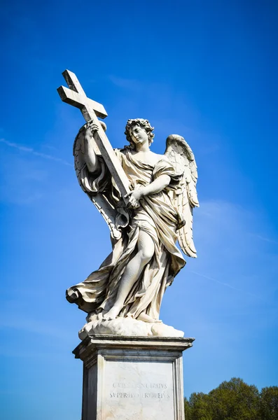 Statue of an angel in Rome — Stock Photo, Image