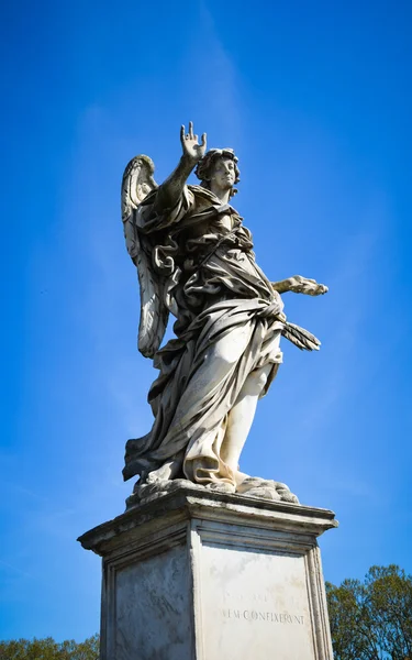 Statue of an angel in Rome Stock Image