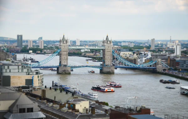 Beroemde Londense skyline — Stockfoto