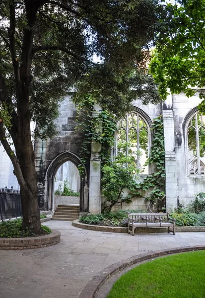 Ruins of church Stock Image