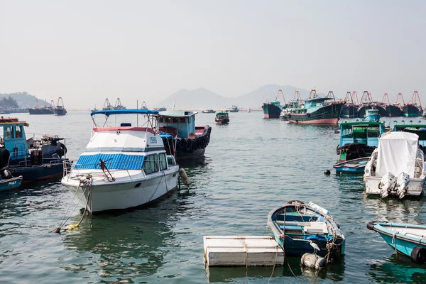 Fiskebåter i Kina – stockfoto