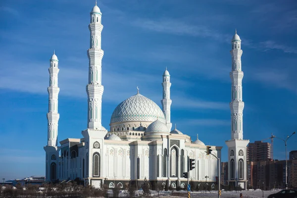 Mesquita de Hazrat Sultan em Astana, Cazaquistão Imagem De Stock