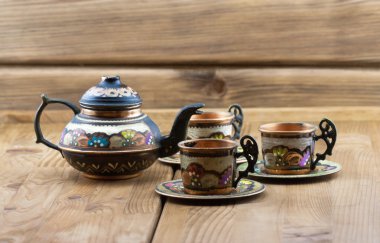Geleneksel Türk çay seti